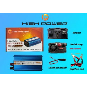 Jual Power Inverter DC 12 Volt to AC 220 Volt High Power 350 Watt 500 ...
