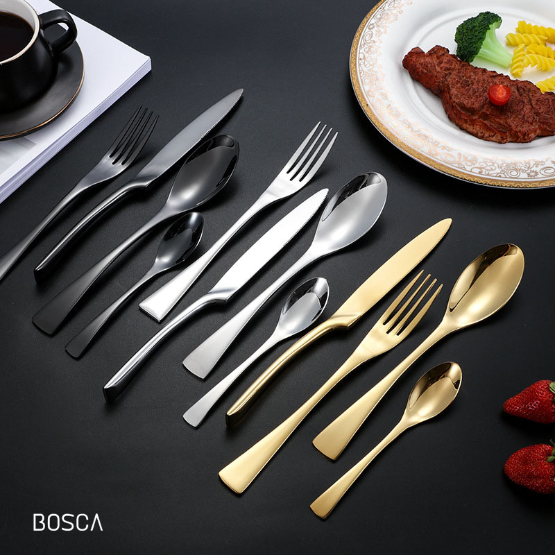 Jual Bosca Living - Golden Opulence Cutlery Series / Set Alat Makan ...