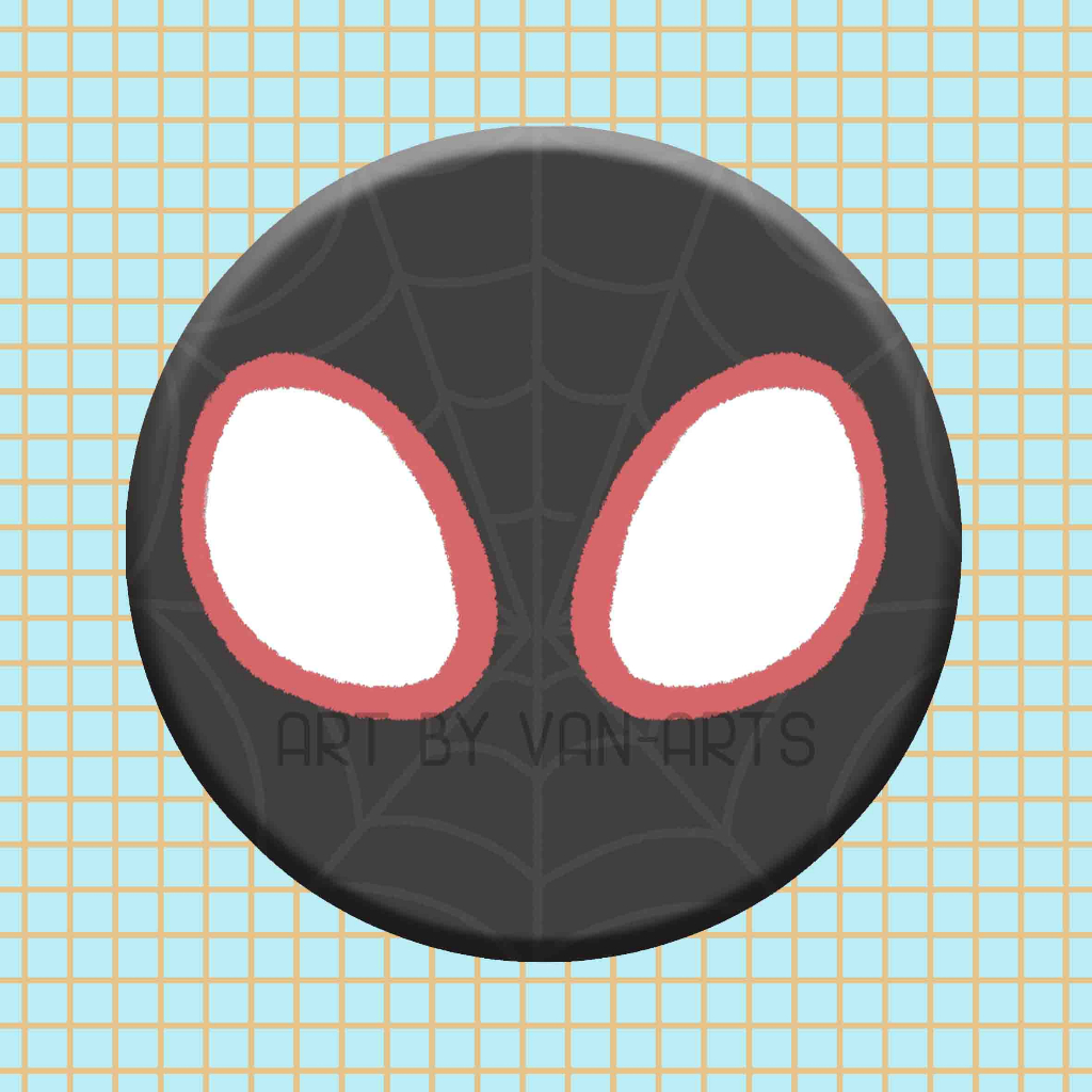 Jual Pin Button Spider-man: Across The Spider-verse / Spiderman Into ...