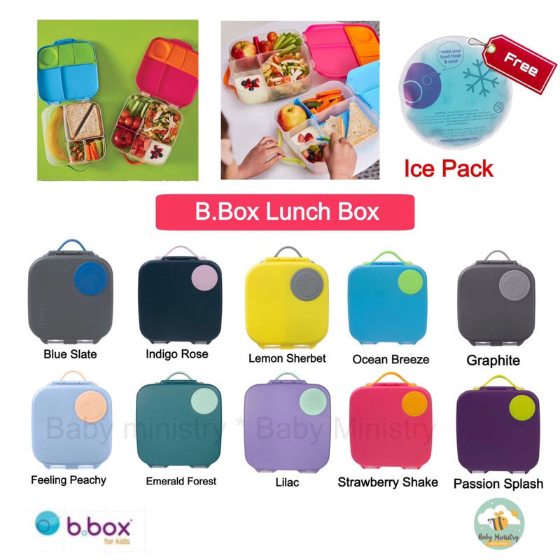 Jual B.BOX LUNCH BOX (Bukan Mini Lunch Box) TEMPAT MAKAN ANAK (WADAH