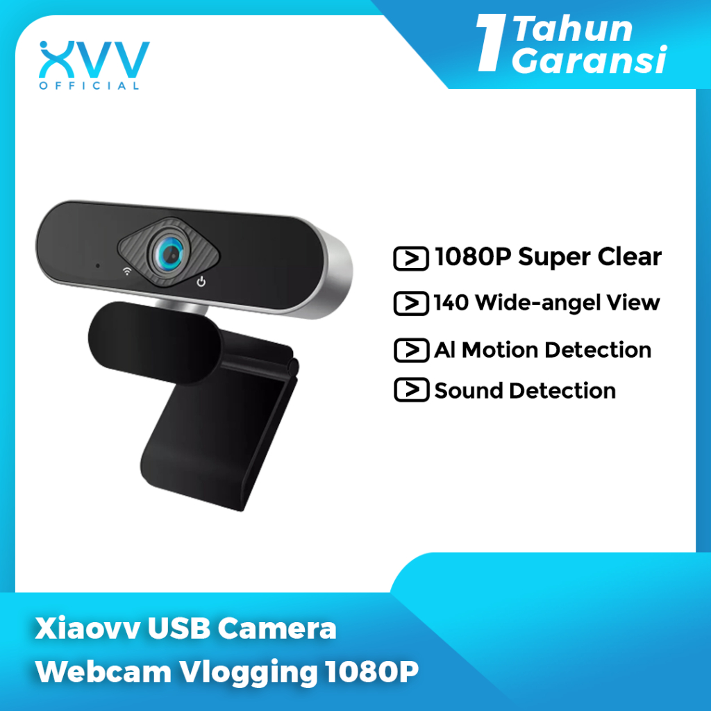 Jual XVV - Xiaovv USB Camera Webcam Vlogging 1080p | Shopee Indonesia