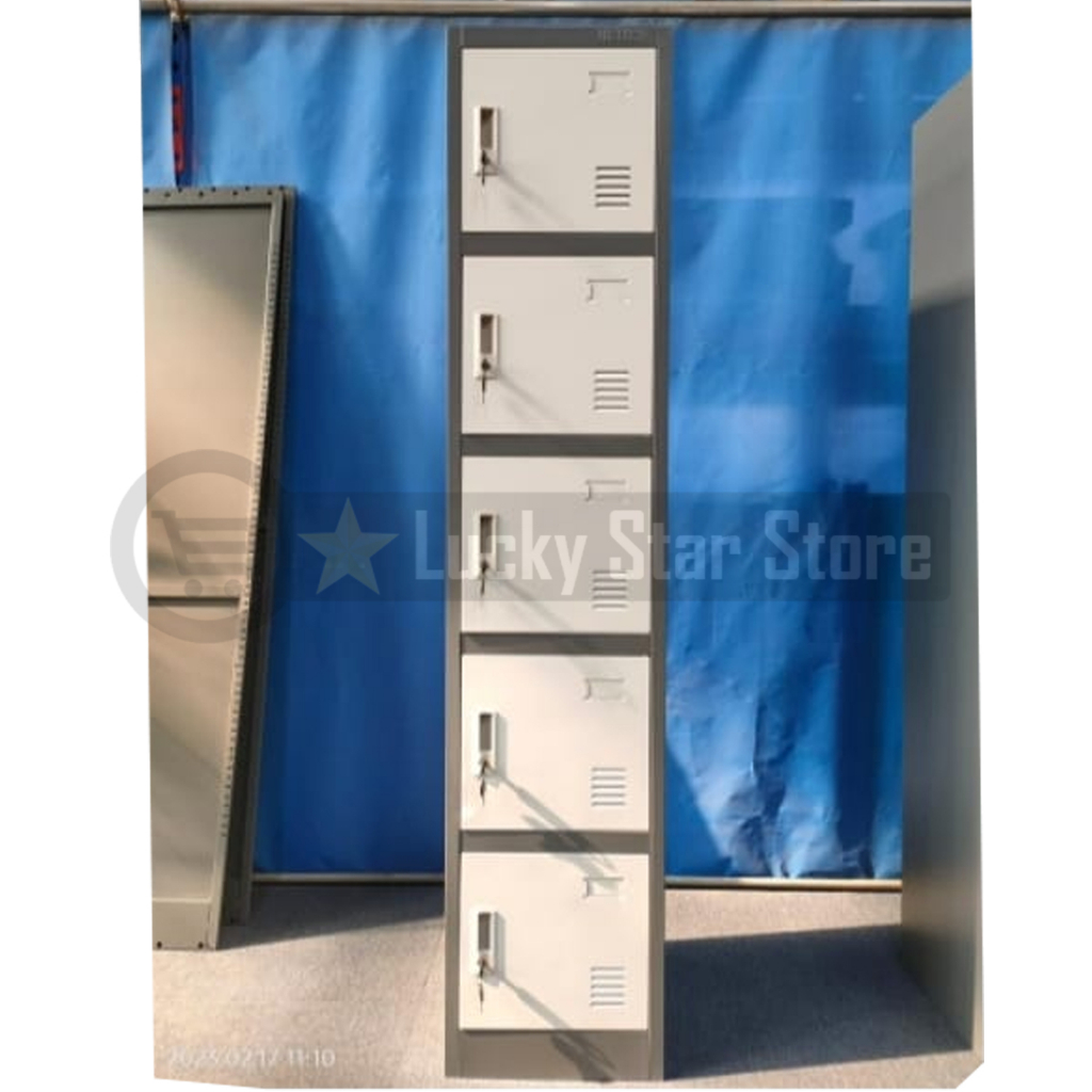 Jual [Instan] LEMARI ARSIP KANTOR SEKOLAH KABINET BESI LOKER LOCKER HS ...
