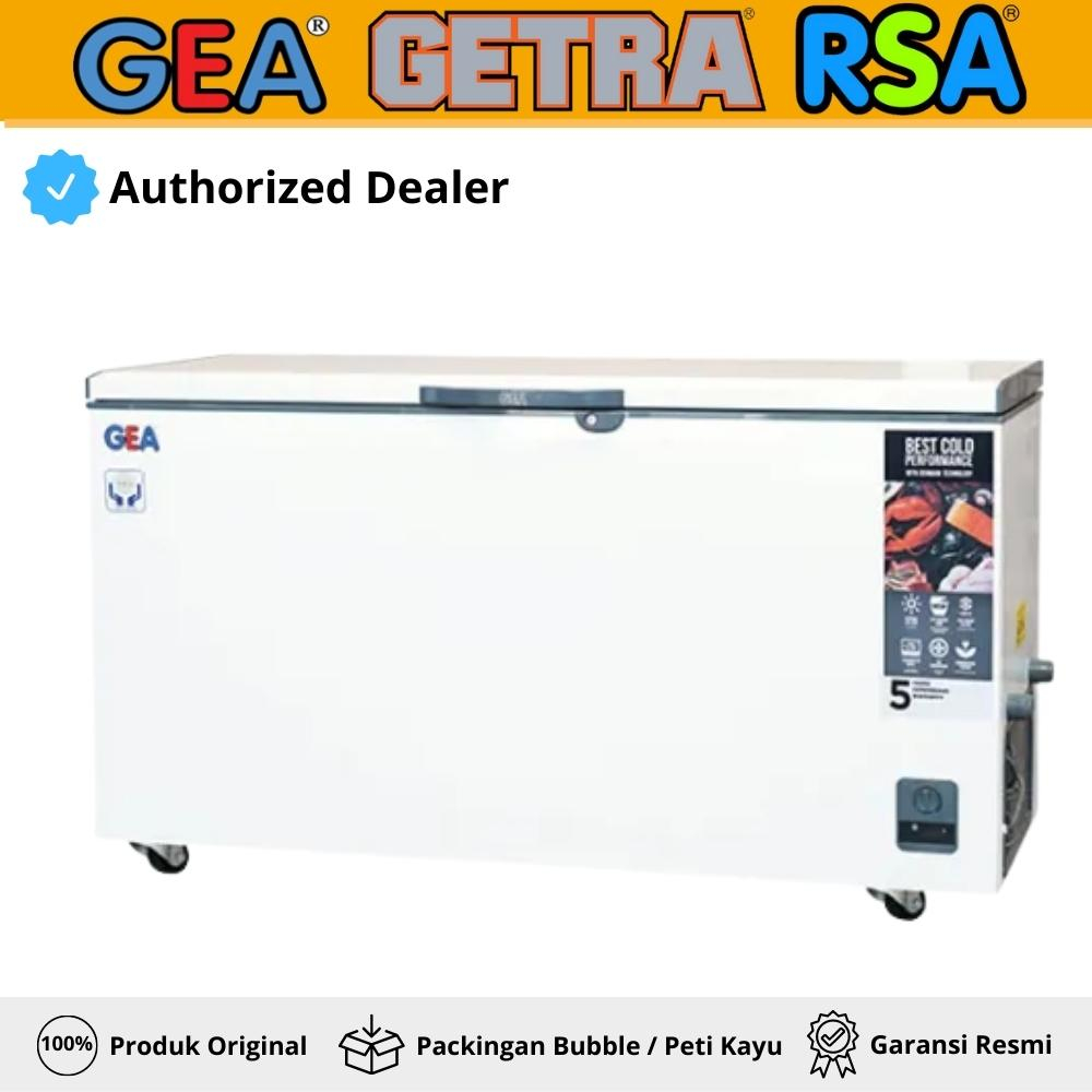 Jual Chest Freezer Box Gea Ab R Chest Freezer Liter Garansi Resmi Shopee Indonesia