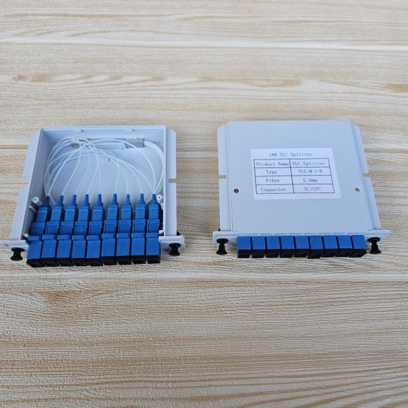 Jual spliter box 1:8 sc upc/box spliter 1:8 sc upc | Shopee Indonesia