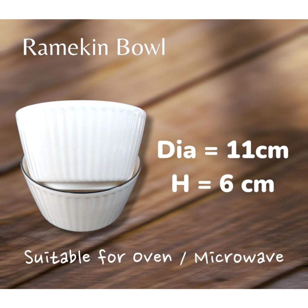 Jual Ramekin / Ramequin keramik tahan panas ramekin estetik Shopee