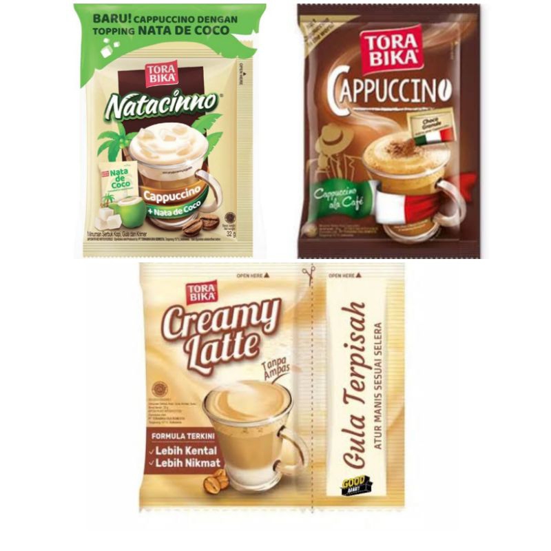 Jual TORABIKA Aneka kopi instant creamy latte Cappuccino Kopi sachet
