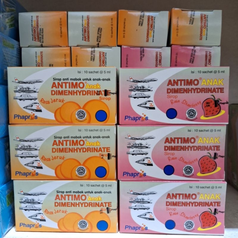 Jual Antimo Anak Cair (Sirup Anti Mabok Perjalanan) | Shopee Indonesia