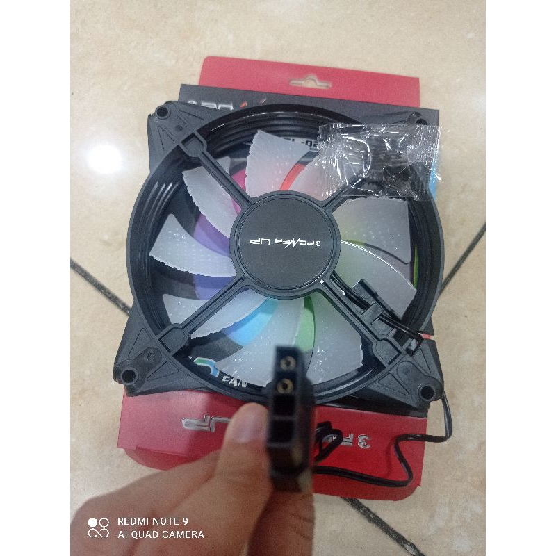 Jual FAN CASING POWER UP LOOP FL-02 RGB 12CM | Shopee Indonesia
