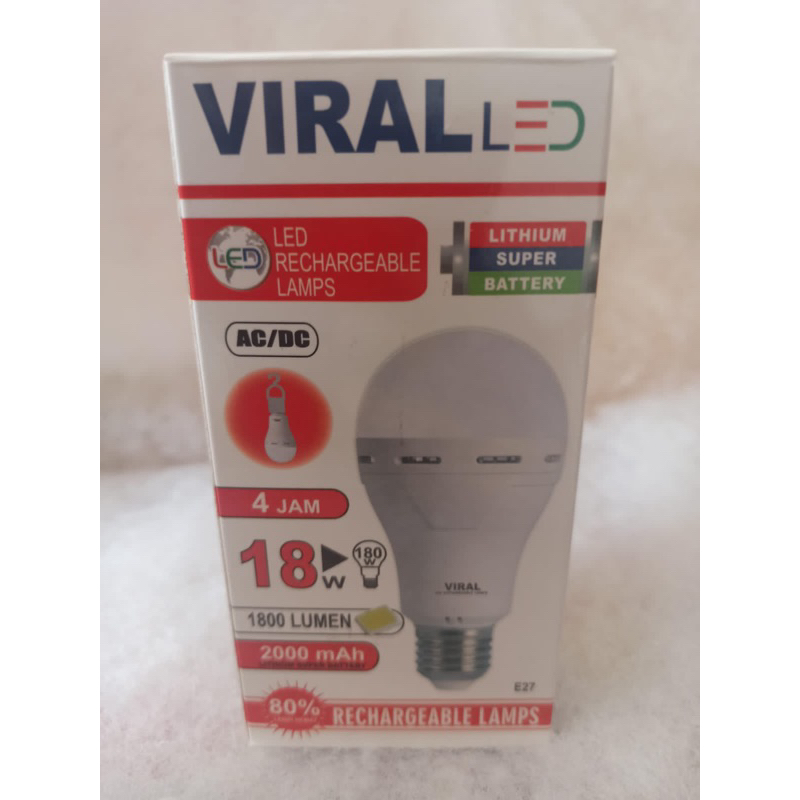 Jual Lampu Emergency Led Viral 18 watt | Shopee Indonesia