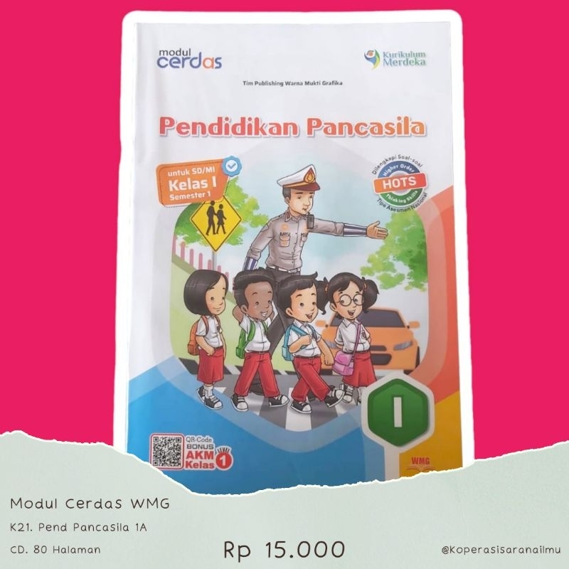 Jual Modul Ajar Pendidikan Pancasila Kelas 1 2 4 5 Semester 1 Kurikulum ...