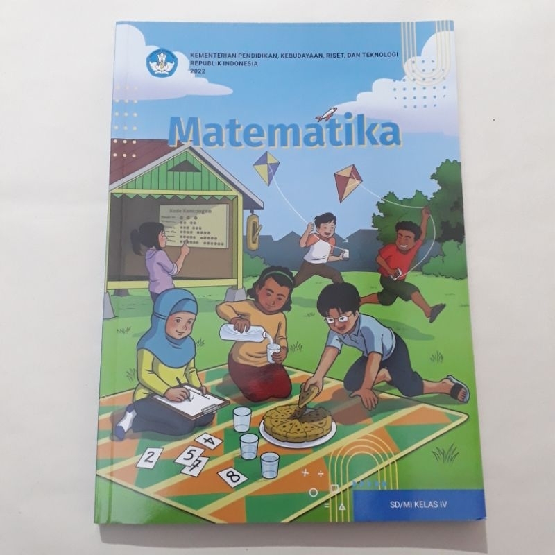 Jual Matematika Kelas 4 Kurikulum Merdeka Dikbud 2022, Buku Pelajaran ...