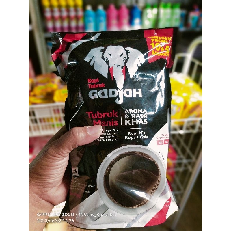 Jual KOPI GAJAH MIX GULA ISI 15 SACHET Shopee Indonesia