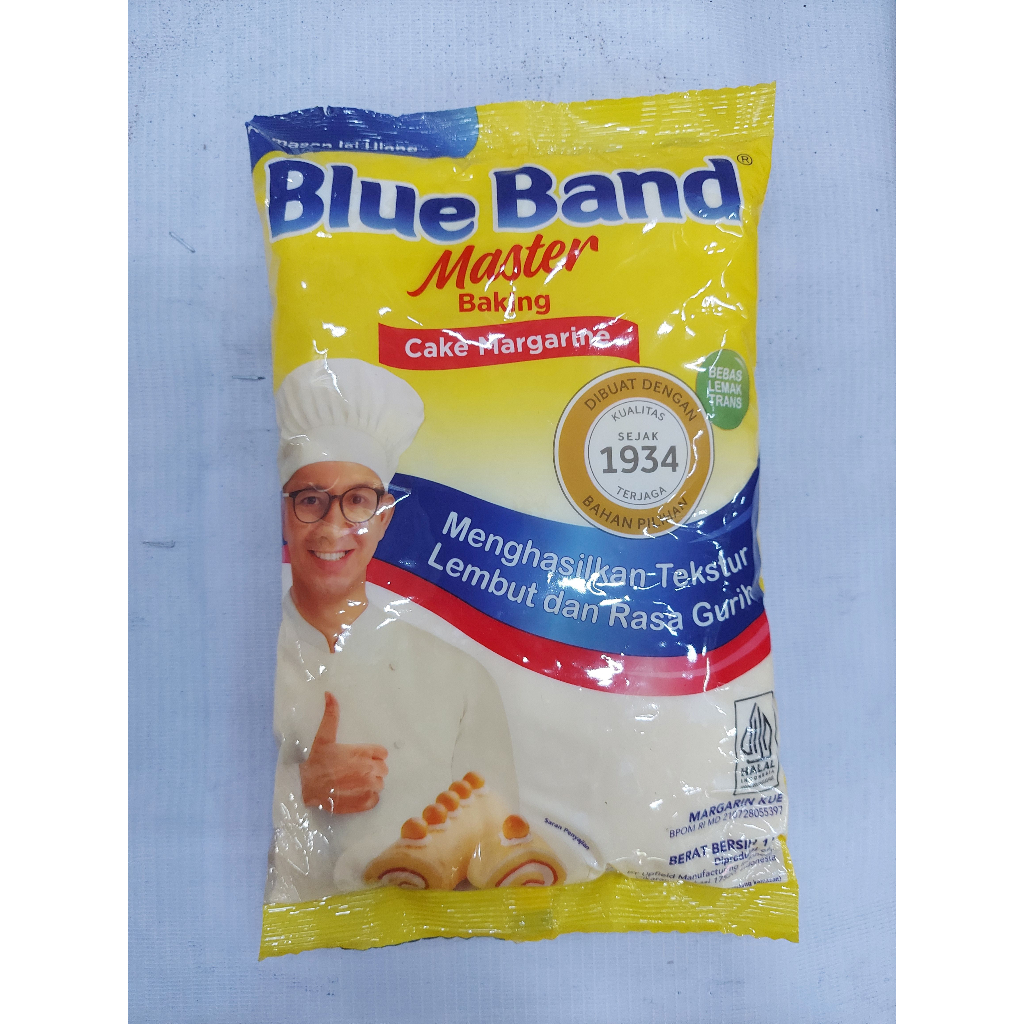 Jual BLUE BAND MASTER BAKING CAKE MARGARINE KEMASAN 1KG Shopee Indonesia