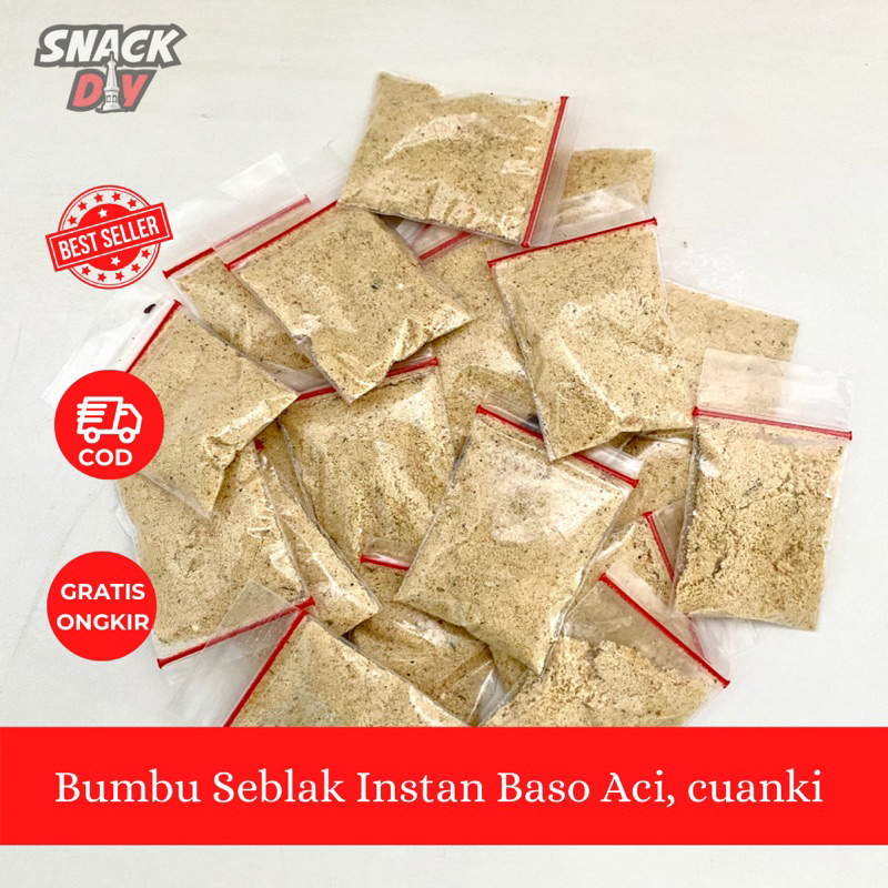 Jual Bumbu Seblak Instan Bumbu Baso Aci Bumbu Cuanki Instan