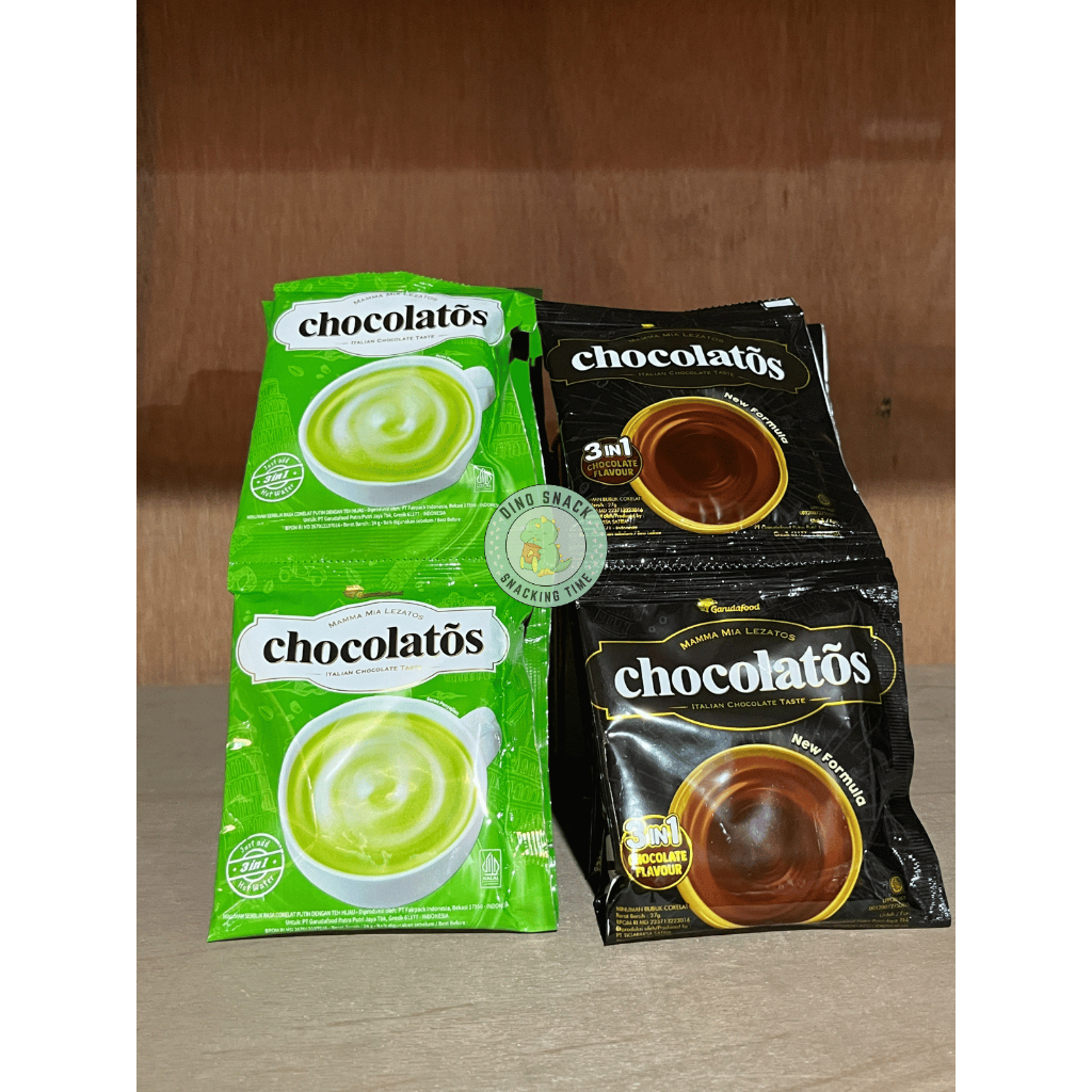 Jual Chocolatos Drink Matcha Chocolate Creamy Isi 10 Pcs Shopee Indonesia 0608