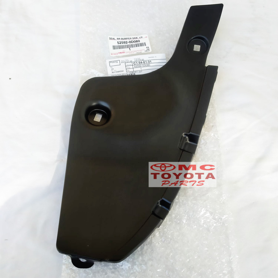 Jual Liner Fender / Spakbor Belakang Kiri New Vios Limo 52592-0D080 ...