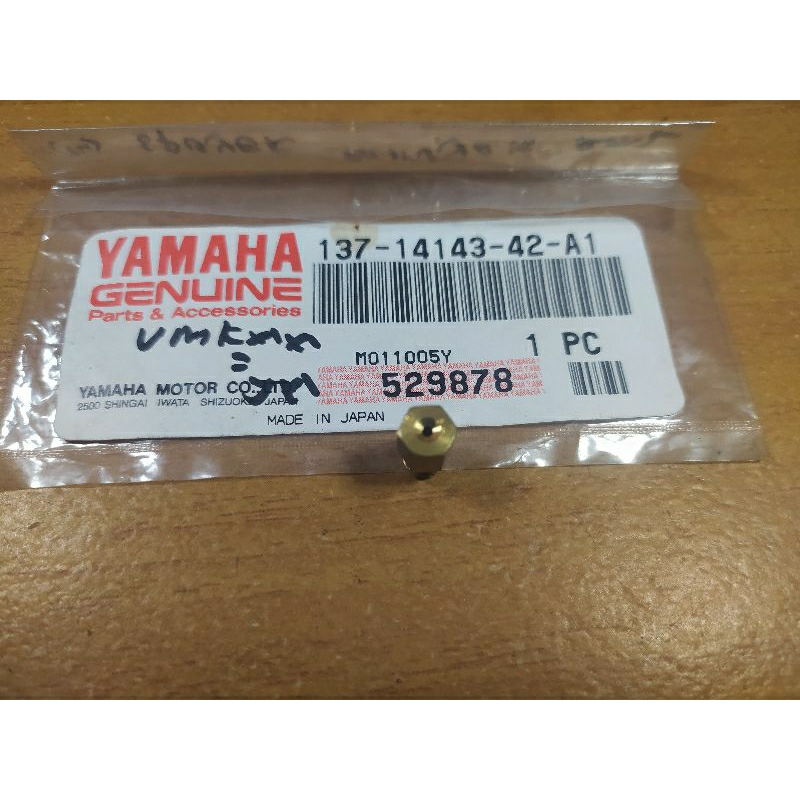 Jual Spuyer Main jet karburator Yamaha RXZ ukuran 210 Original baru ...
