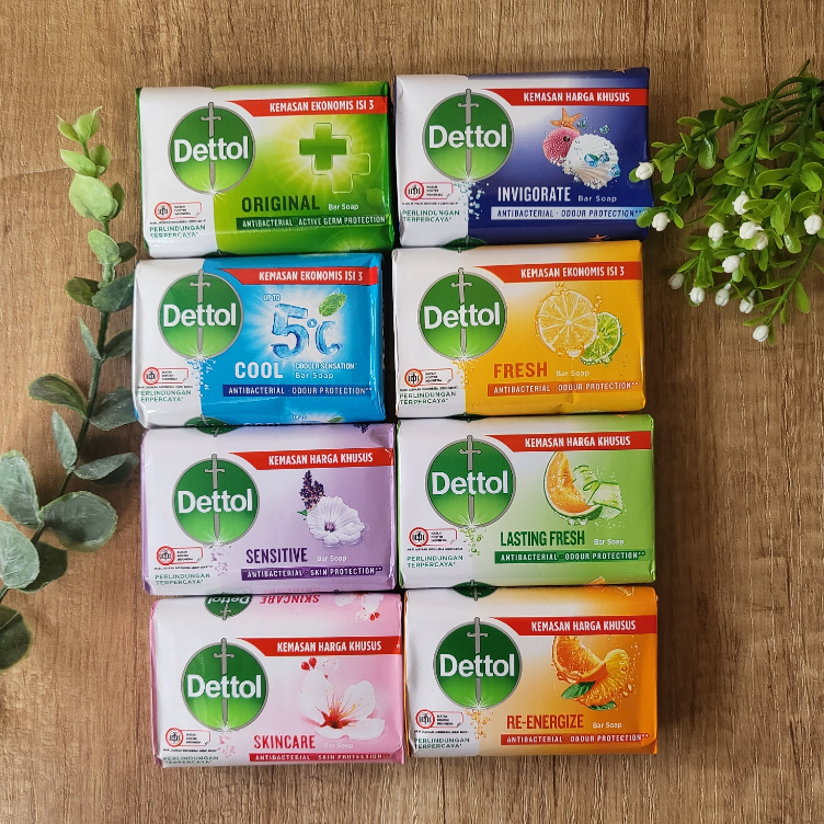 Sabun Mandi Dettol Batang 100gr - Jual Eceran