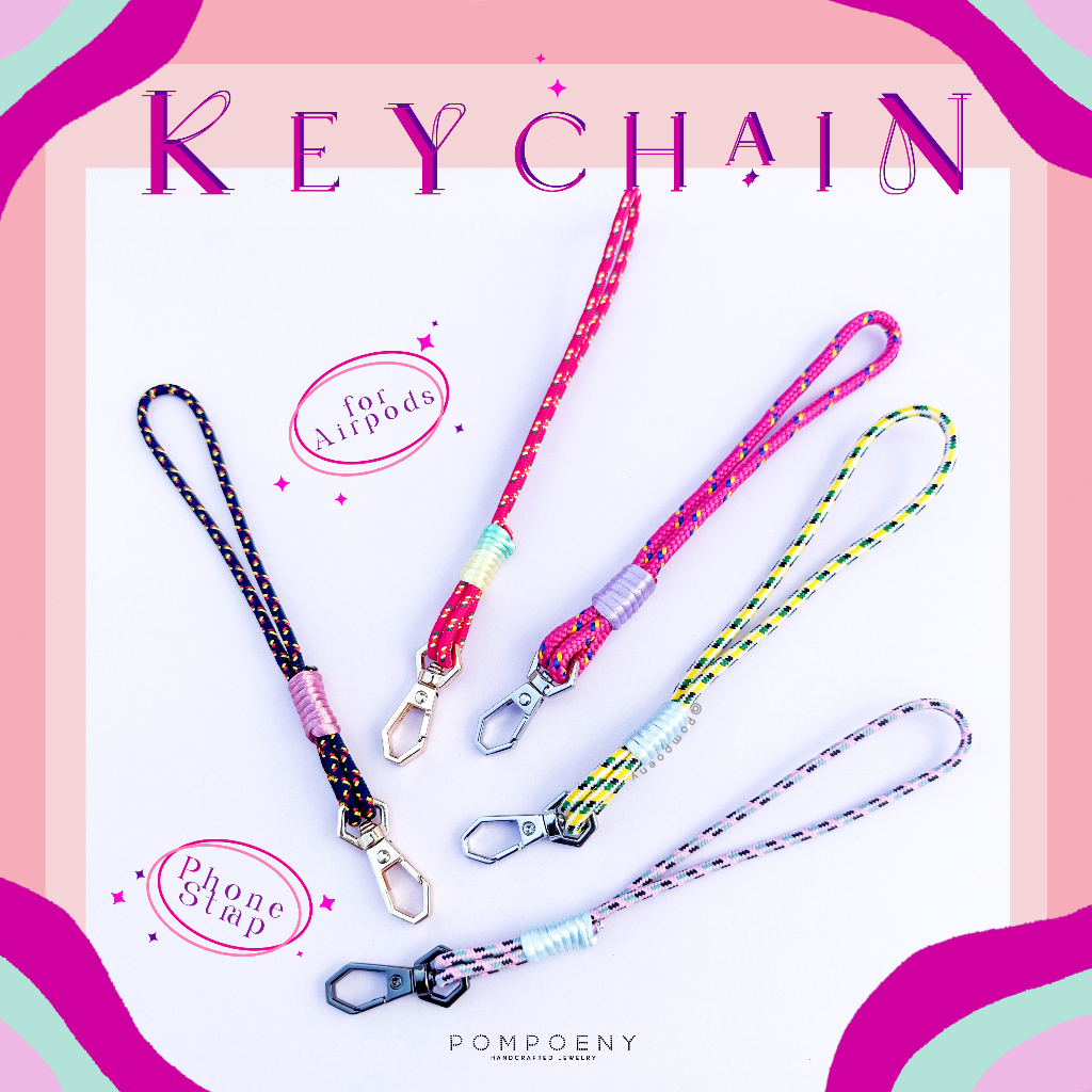 Jual Tali Gantungan HP / Tali Gantungan HP Paracord / Phone Strap