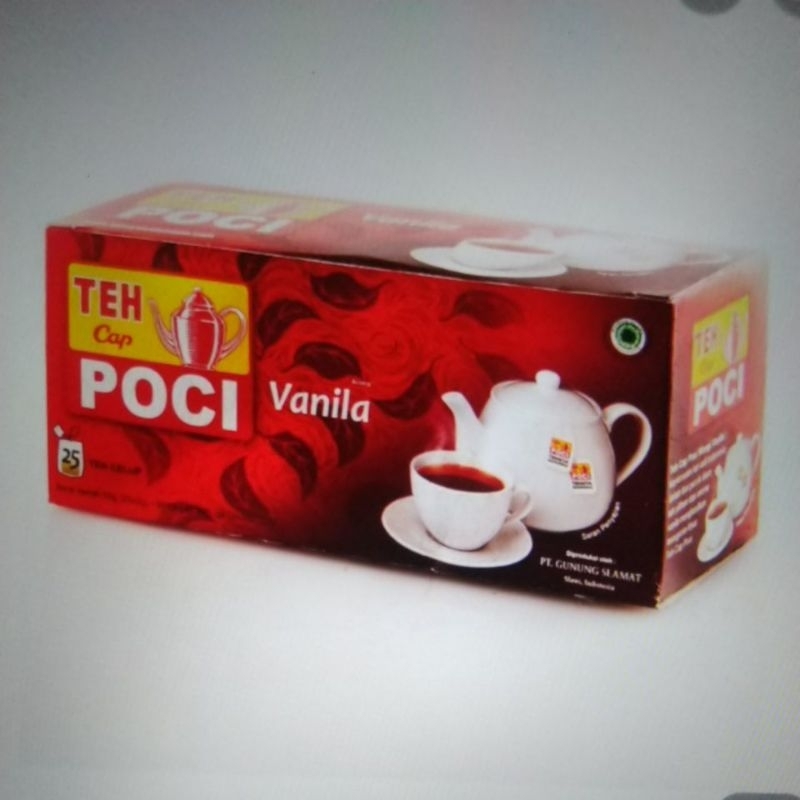 Jual Teh poci celup teh hitam 25x2g | Shopee Indonesia