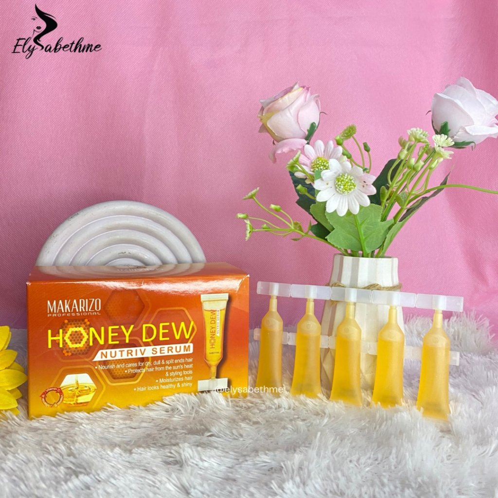 Jual [ELYSABETHME] Makarizo honeydew hair vitamin KUNING capsule bahan ...