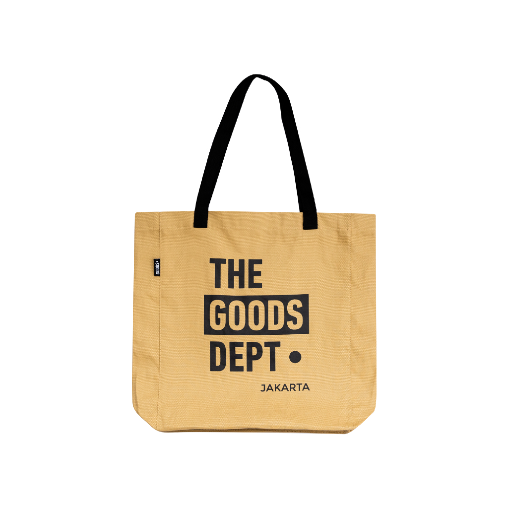 Jual The Goods Dept - Totebags Jakarta Cream | Shopee Indonesia