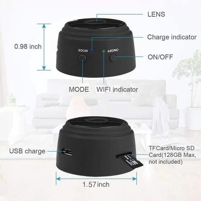 Jual CCTV Mini HD Viscom Secure ORIGINAL EHS | Shopee Indonesia