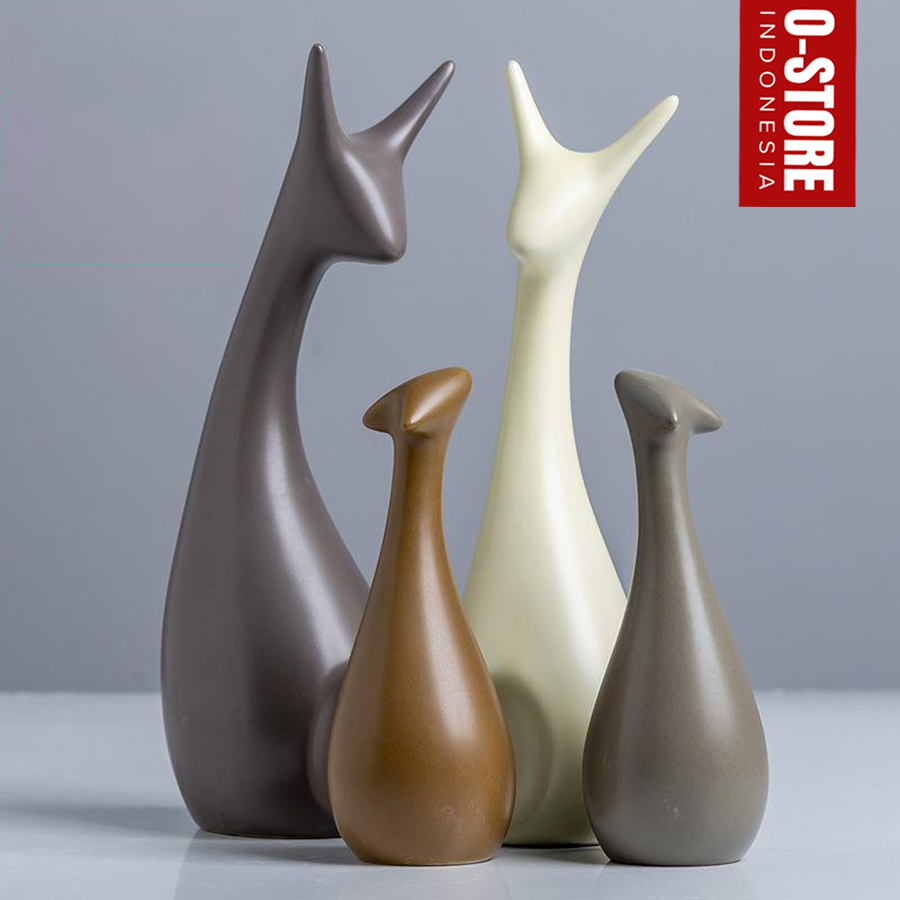 Jual Nordic Ornamen Patung Pajangan Meja Dekorasi Rumah Souvenir Hiasan