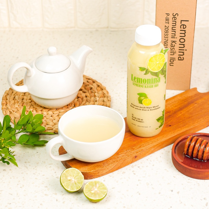 Jual Sari Lemon LEMONINA murni lemon 250 mL (tanpa bahan pengawet ...