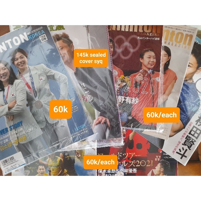 Jual majalah olahraga badminton magazine japan jepang korea china cba ...