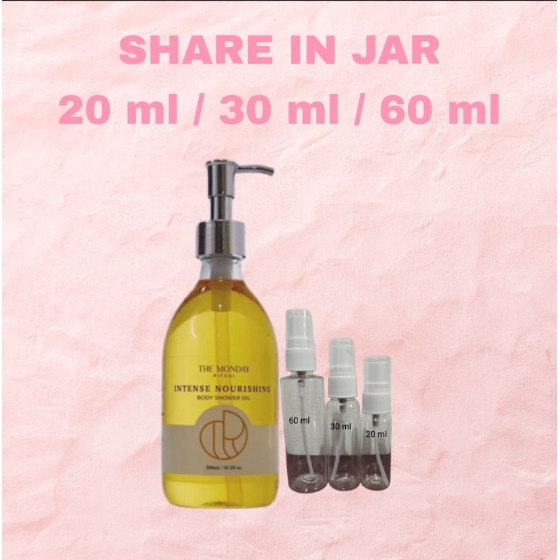 Jual SHARE IN JAR THE MONDAY RITUAL INTENSE NOURISHING BODY SHOWER OIL ...