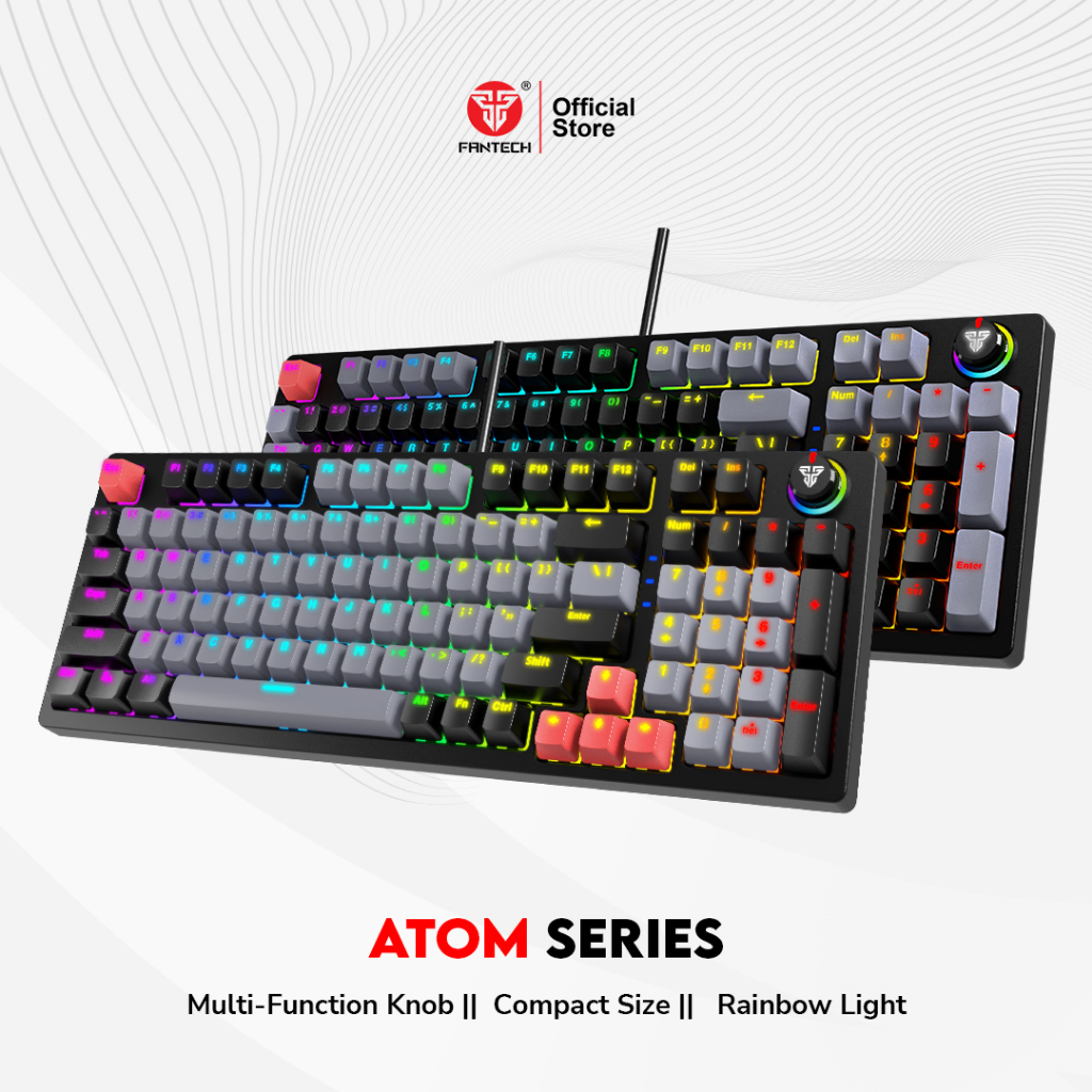 Product image Fantech ATOM96 MK890 RGB Keyboard Gaming Mechanical Full Size