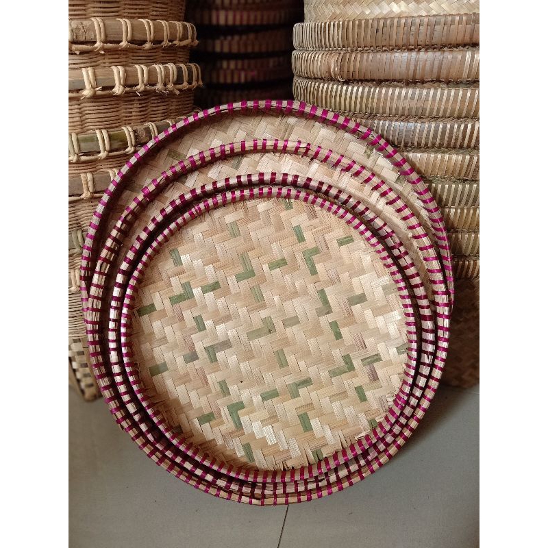 Jual Tampah Bambu Mini Tampah Bambu Tambir Bambu Tebok Bambu Tampah ...