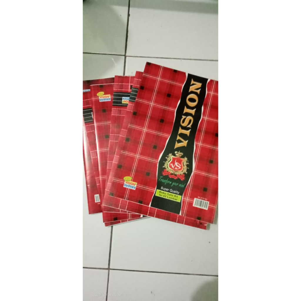 Jual Buku Vision B5 42 Lembar | Shopee Indonesia