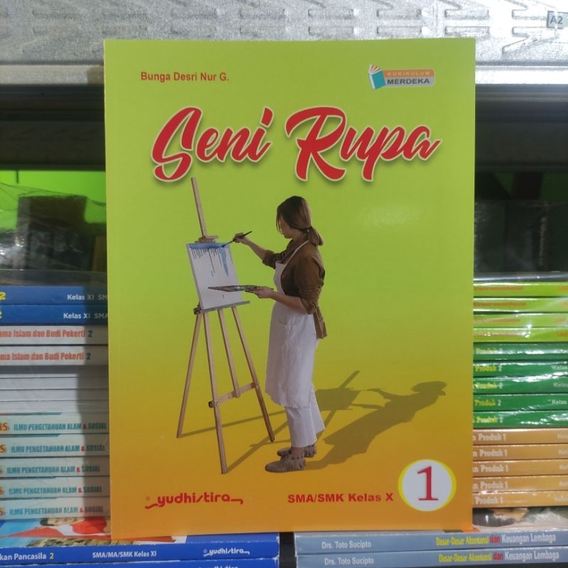 Jual BUKU PAKET SENI RUPA SMK / SMA KELAS 10 KURIKULUM MERDEKA | Shopee ...