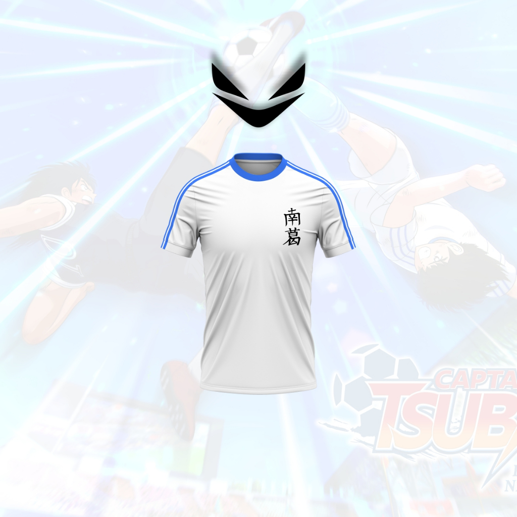 Jersey Futsal Football Motif VL Replika Anime Captain Tsubasa Nankatsu  Full Print Jersey Cosplay