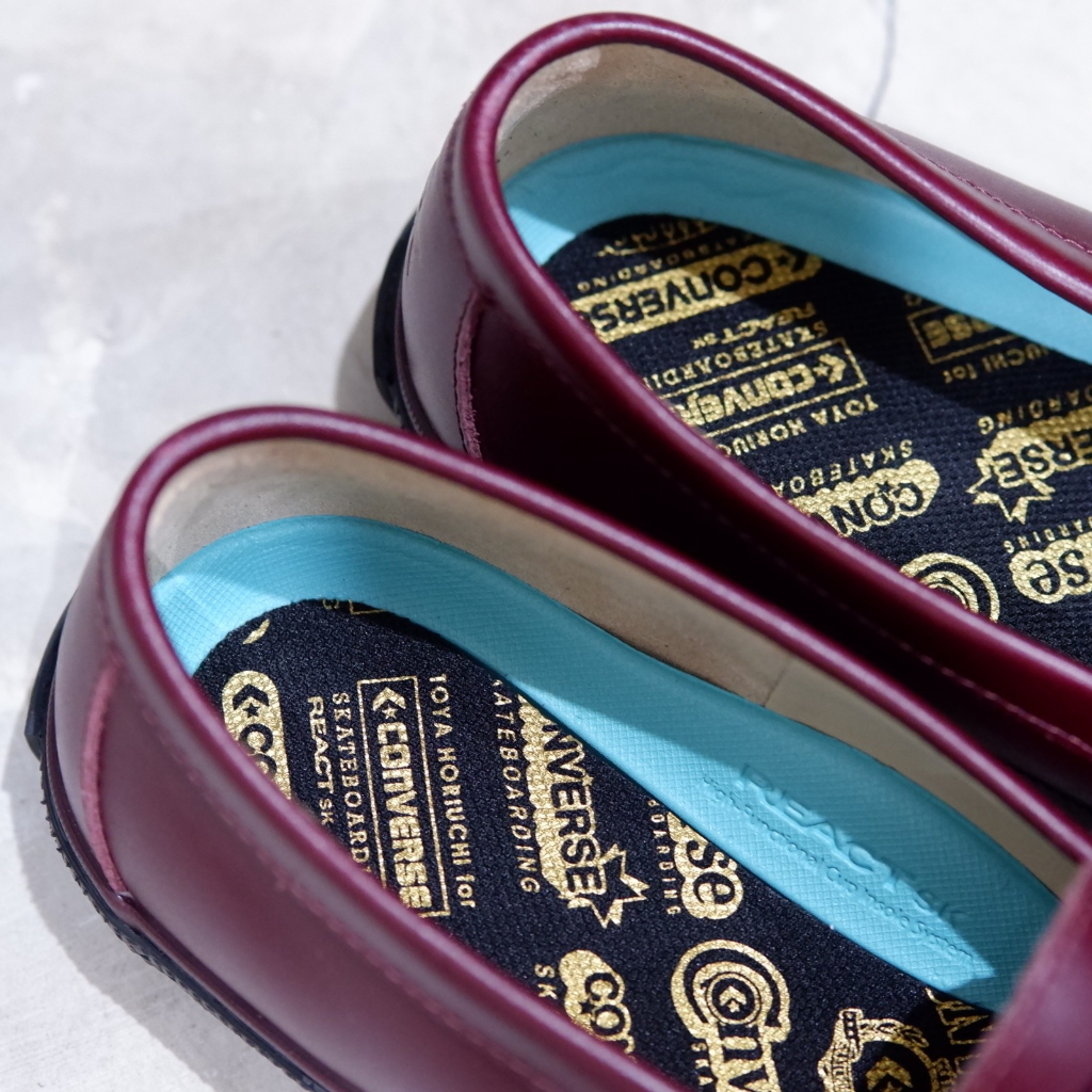 Jual TOYA HORIUCHI X CONVERSE CS LOAFER SK RED BROWN Jual TOYA HORIUCHI X CONVERSE CS LOAFER SK RED BROWN