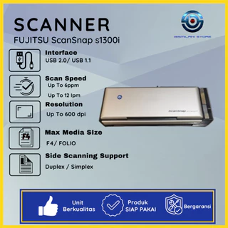 FUJITSU ScanSnap S1300i スキャナ (Fujitsu おもい ScanSnap FUJITSU ScanSnap S1300i スキャナ (Fujitsu おもい ScanSnap