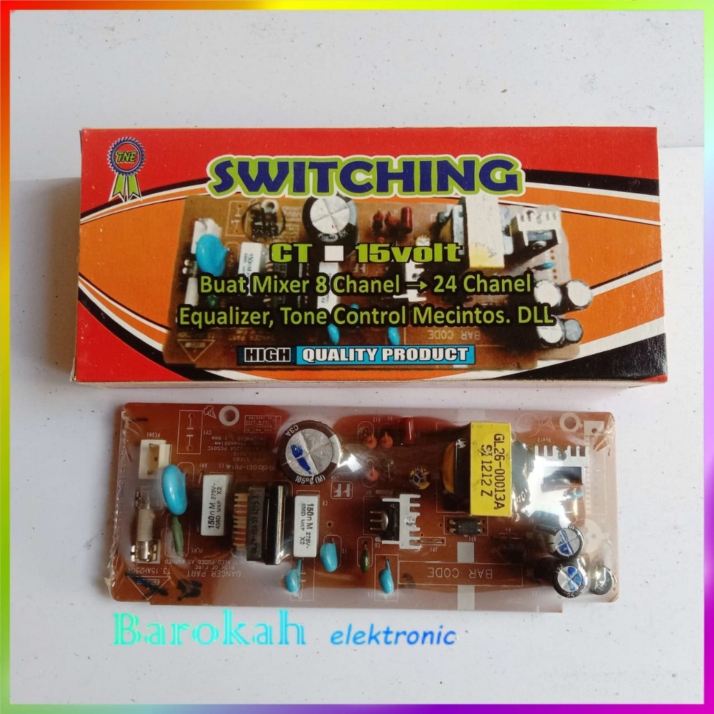Jual Power Supply 3A 15v CT Switching Symetris | Shopee Indonesia