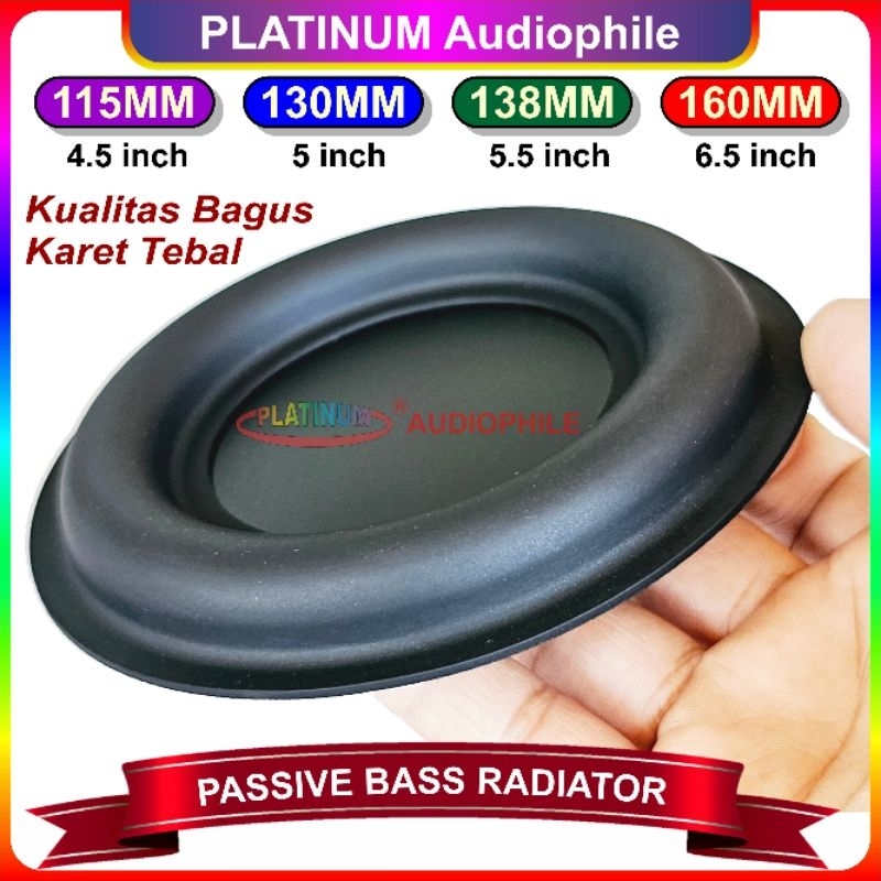 Jual Passive Bass Radiator 5 Inch 6.5 Inch 130mm 160mm Pasif Radiator