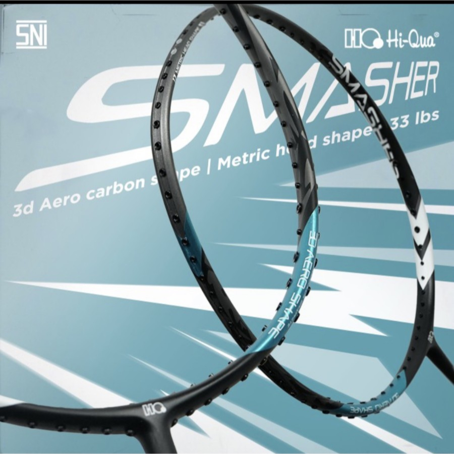 Jual Raket Badminton NEW HIQUA HQ HI-QUA SMASHER 5/6/7/8/9 Jual Raket Badminton NEW HIQUA HQ HI-QUA SMASHER 5/6/7/8/9