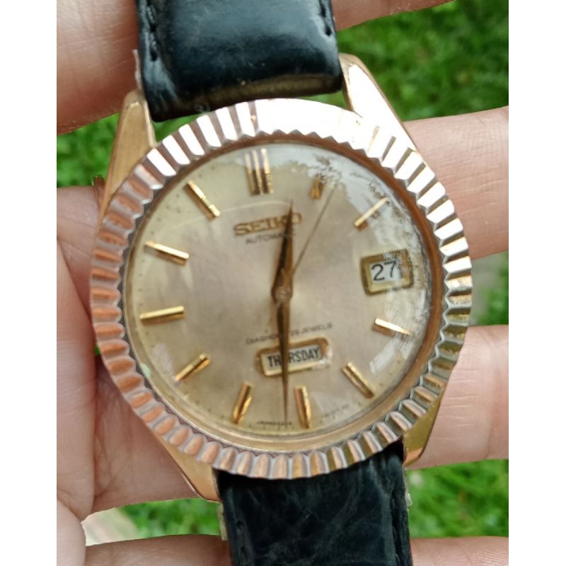 Jual Vintage Rare Seiko Automatic cal 6206 8110 Diasock 26 Jewels