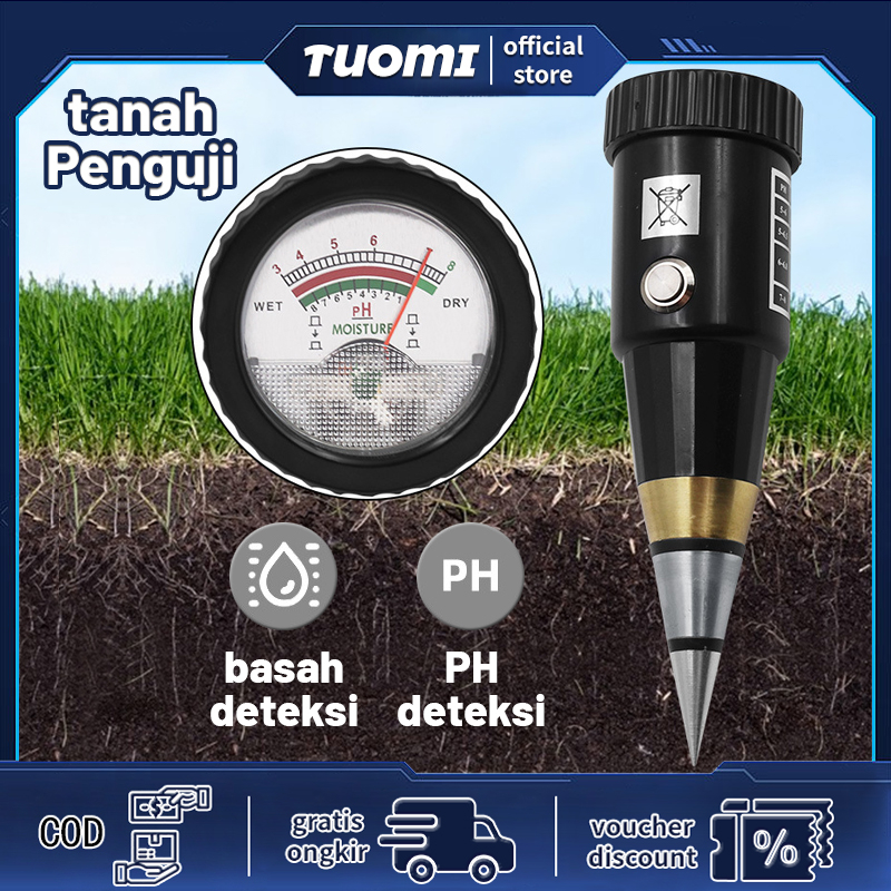 Jual Tuomi In Pen Alat Pengukur Ph Tanah Pengukur Ph Tanah Digital Ph Alat Ukur