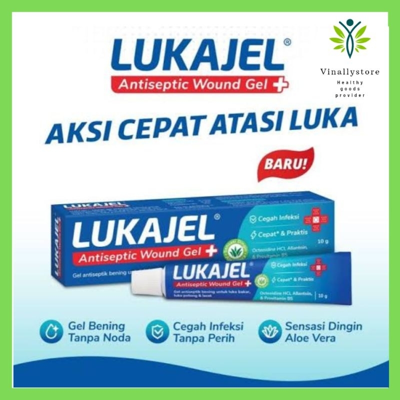 Jual LUKAJEL (gel untuk luka bakar, luka potong, dan lecet) Shopee