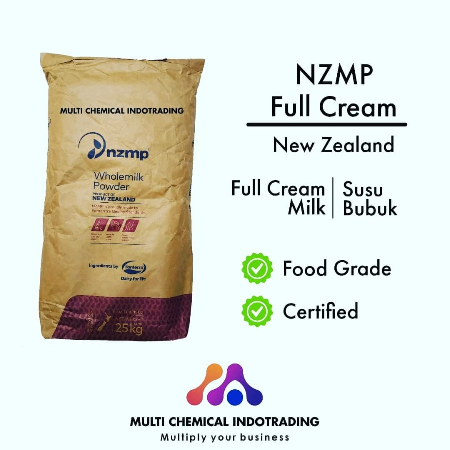 Jual SUSU BUBUK FULL CREAM NZMP || 25 KG | Shopee Indonesia