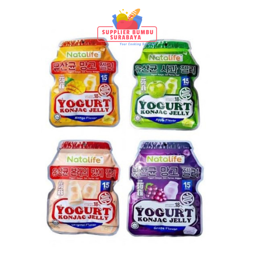 Jual Natalife Yogurt Konjac Jelly Halal 300g Isi 15 pcs Shopee Indonesia