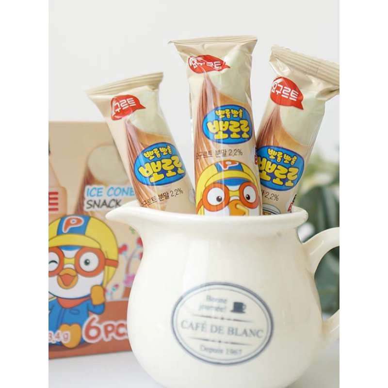 Jual Pororo Ice Cone Snack 54g Wafer Cone Dengan Krim Aneka Rasa ...