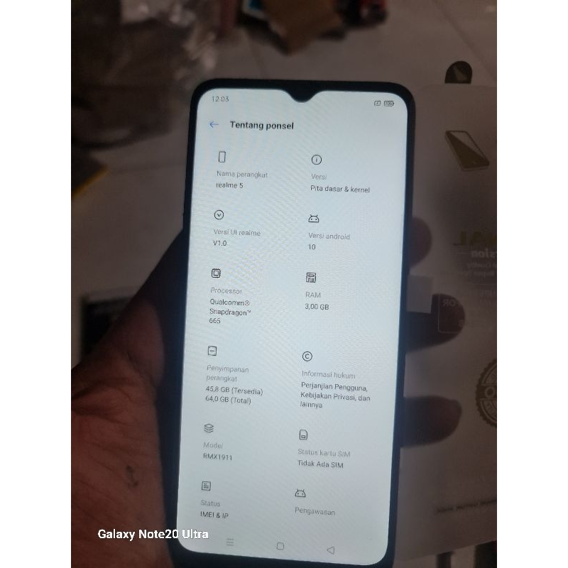 Jual MESIN REALME 5 RMX 1911 NORMAL RAM 3GB | Shopee Indonesia