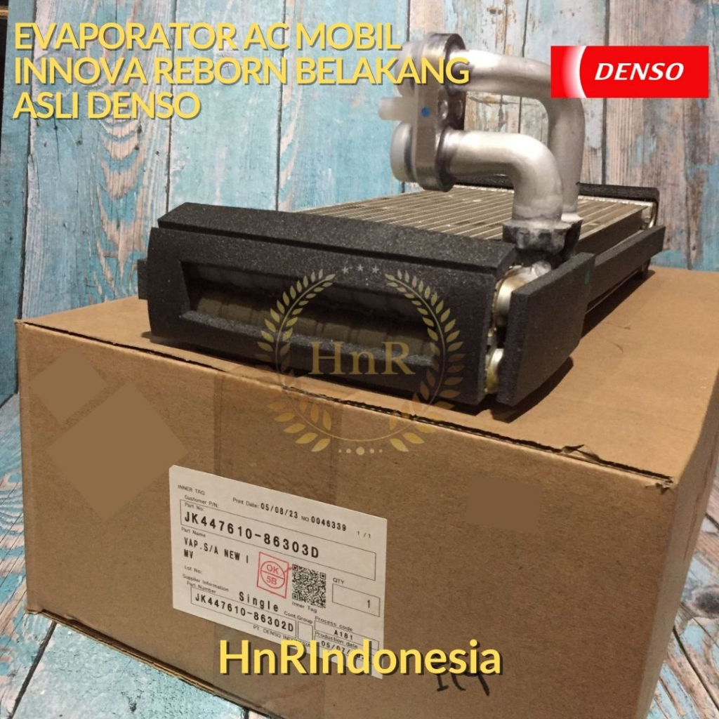 Jual Evaporator AC Mobil Belakang Toyota Innova Reborn ASLI DENSO 8630 ...