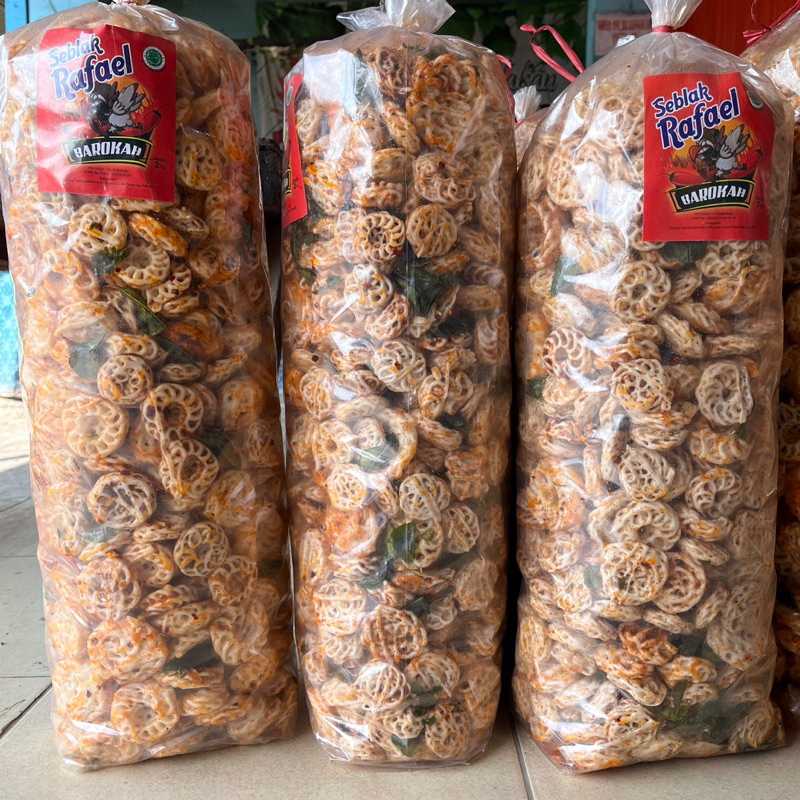 Jual 1 BAL 1,8kg KRUPUK VIRAL RAFAEL PUTIH RENYAH ASLI BANDUNG | Shopee ...